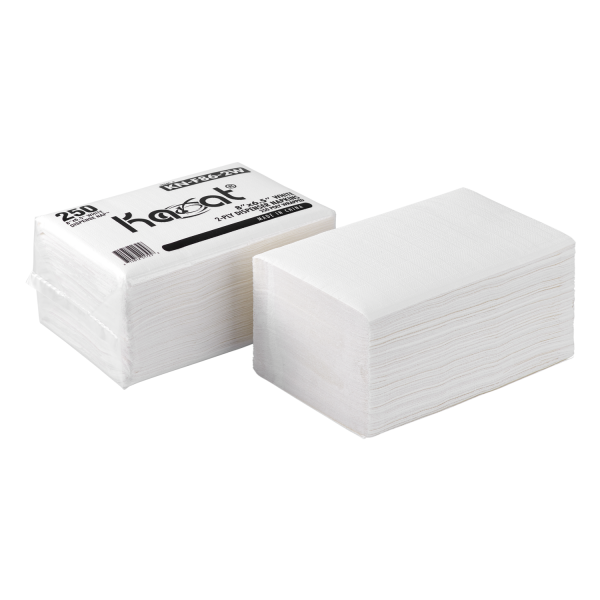 Karat 8"x6.5" Interfold Dispense Napkins - White - 6,000 ct