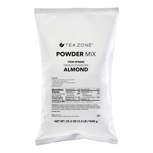 Tea Zone Almond Powder (Made in USA) - 2.2 lbs Case Of 10