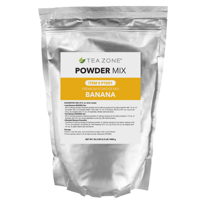 Tea Zone Banana Powder (2.2 lbs) Case Of 10