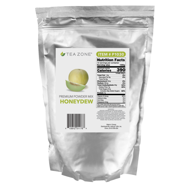 Tea Zone Honeydew Powder (2.2 lbs) Case Of 10