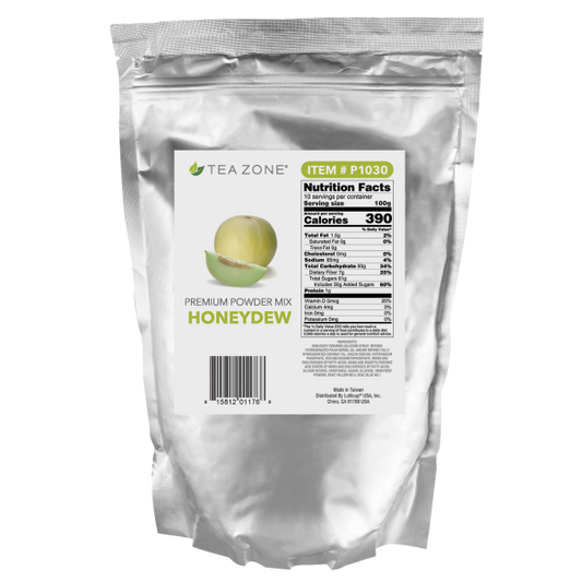 Tea Zone Honeydew Powder (2.2 lbs) Case Of 10