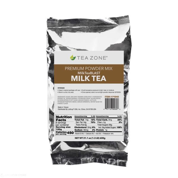 Tea Zone Milk Tea Powder (1.32 lbs) Case Of 12