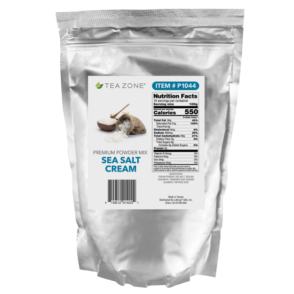 Tea Zone Sea Salt Cream Powder (2.2 lbs) Case Of 10