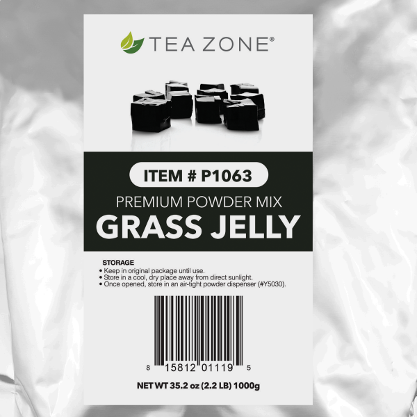 Tea Zone Grass Jelly Powder (2.2 lbs) Case Of 10