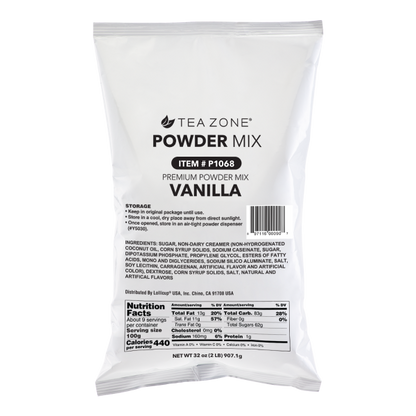 Tea Zone Vanilla Powder (2 lbs) Case Of 6