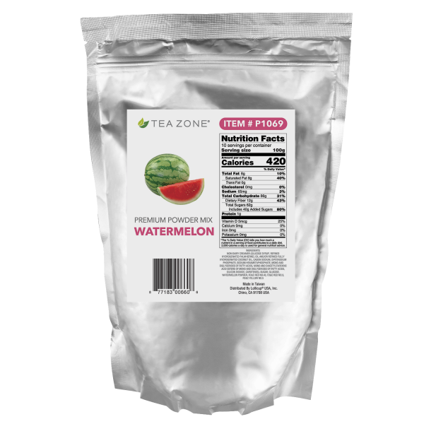 Tea Zone Watermelon Powder (2.2 lbs) Case Of 10
