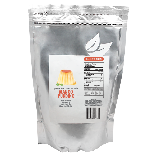 Tea Zone Mango Pudding Mix Powder (2.2 lbs) Case Of 10