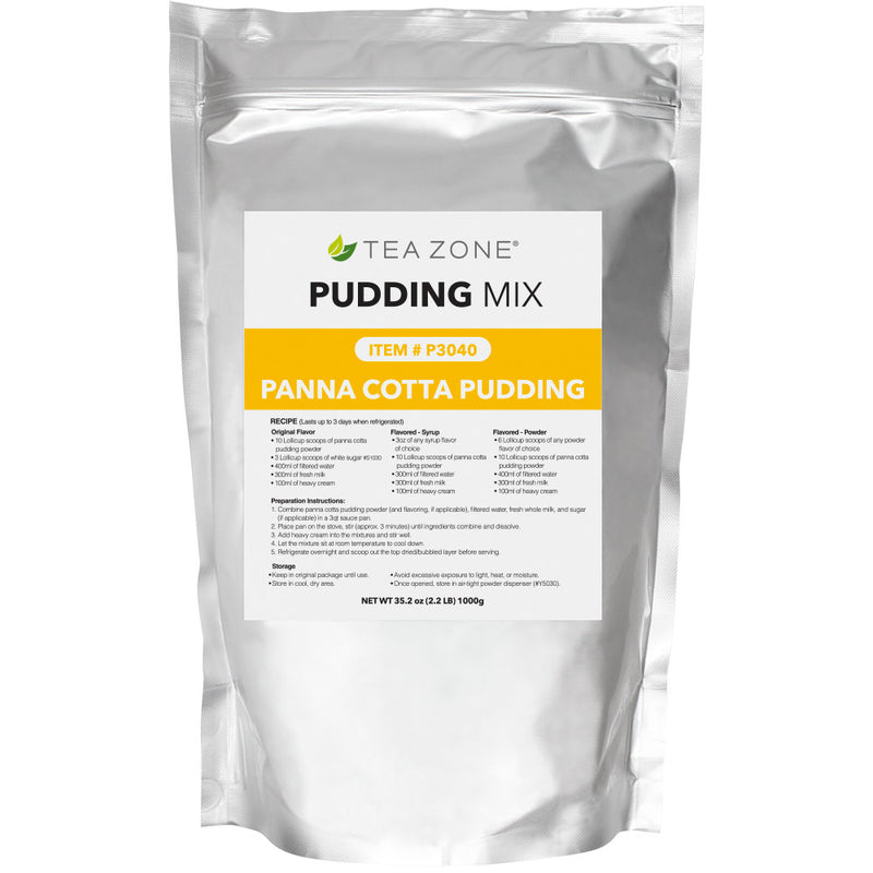 Tea Zone Panna Cotta Pudding Mix (2.2 lbs)