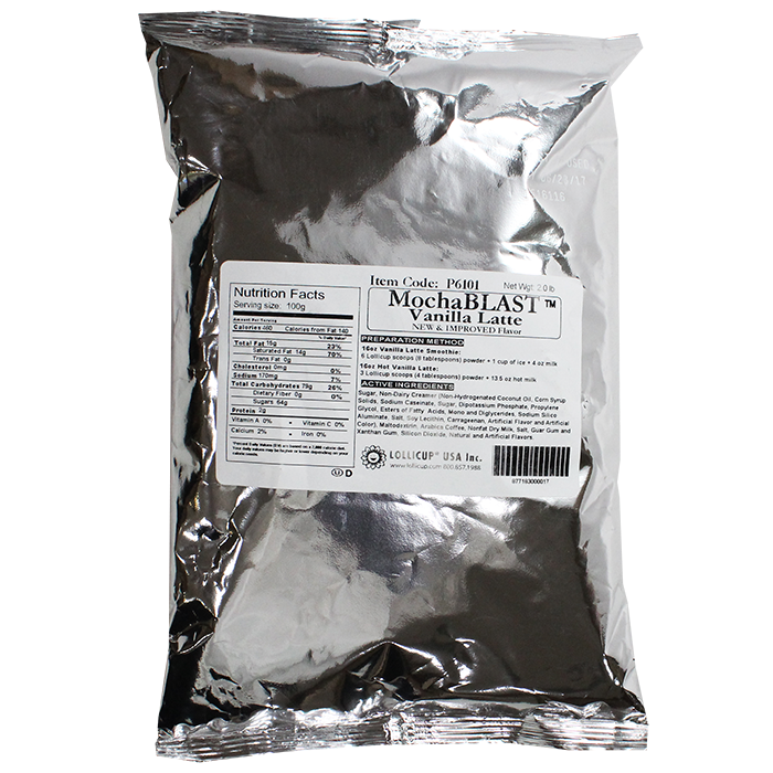 MochaBLAST Vanilla Latte Powder (2 lbs) Case Of 6