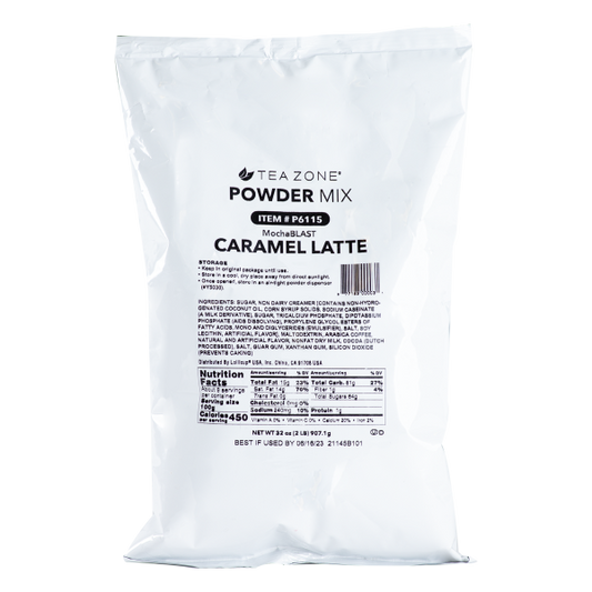 MochaBLAST Caramel Latte Powder (2 lbs) Case Of 6