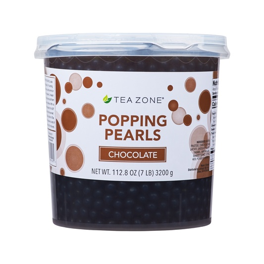 Tea Zone Chocolate Popping Pearls (7 lbs) Case of 4 B2071