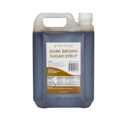 Tea Zone Dark Brown Sugar Syrup (11.2 lbs) Case Of 4