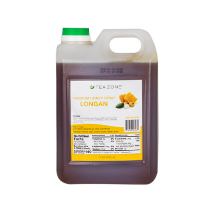 Tea Zone Premium Longan Honey (71.4 fl. oz.) Case Of 10