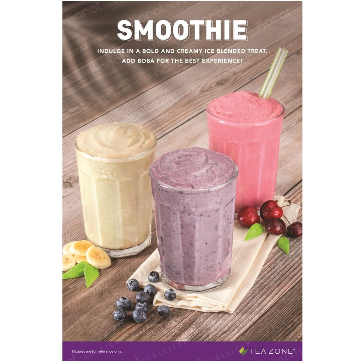 Tea Zone Smoothie (2022) Poster - 24" x 36"