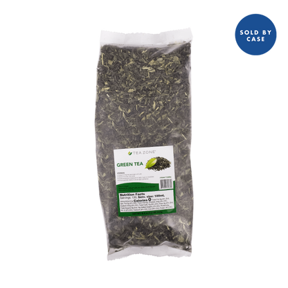 Tea Zone Green Tea Leaves - Case Of 25 Bags