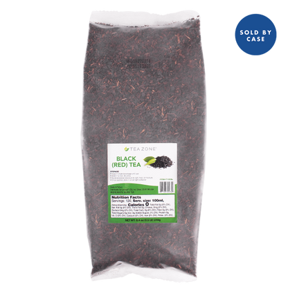 Tea Zone Black (Red) Tea Leaves - Case Of 25