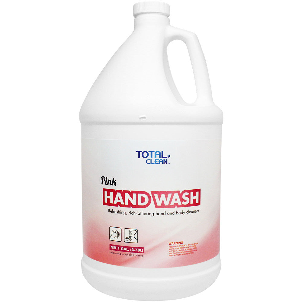 Total Clean Pink Hand Wash (1 gal) - 4 ct