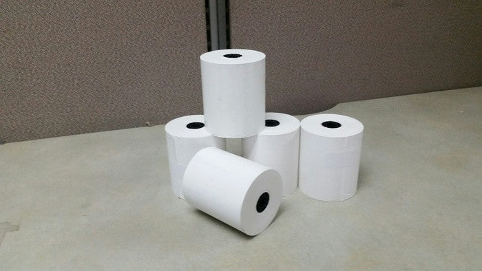Point of Sale Thermal Roll Paper - White - 3 1/8" x 220' 50 rolls/case