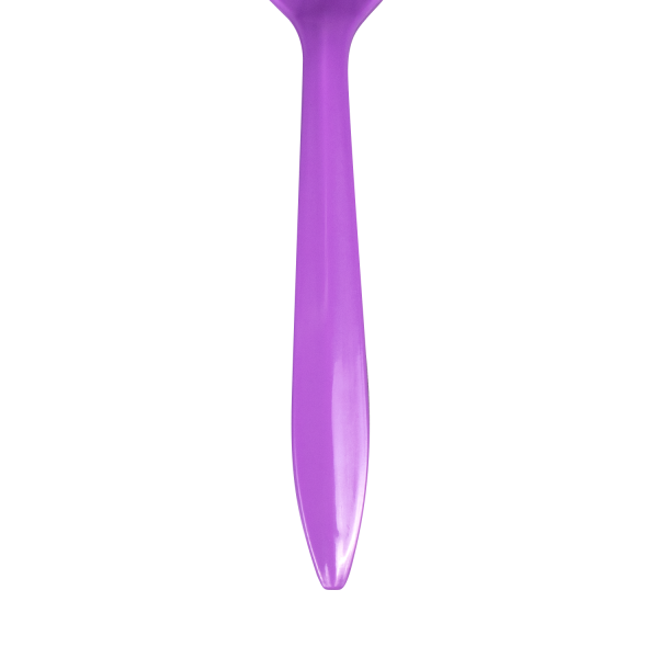 Karat PP Plastic Medium Weight Tea Spoons - Purple - 1,000 ct