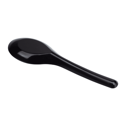 Karat Med-Heavy Weight Asian Soup Spoon - Black - 1,000 ct