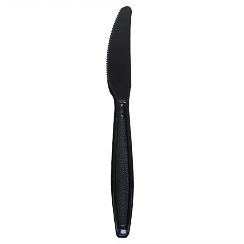 Karat PS Plastic Extra Heavy Weight Knives - Black - 1,000 ct