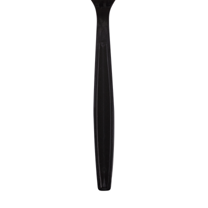 Karat PP Plastic Extra Heavy Weight Forks - Black - 1,000 ct