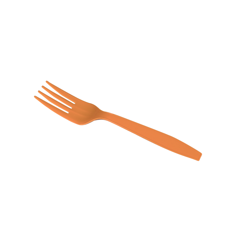 Karat PP Plastic Extra Heavy Weight Forks - Orange - 1,000 ct