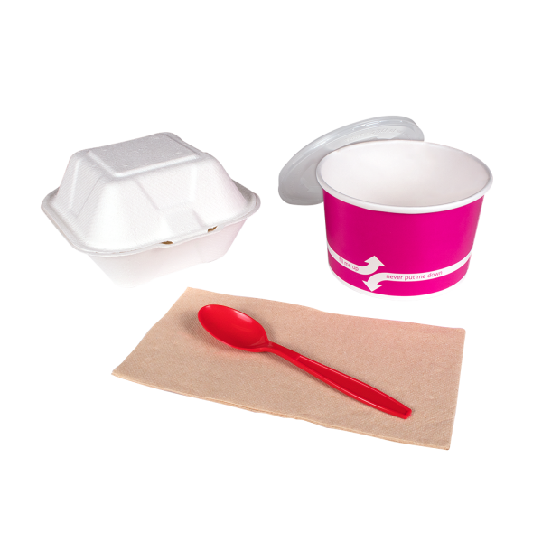 Karat PP Plastic Extra Heavy Weight Tea Spoons - Red - 1,000 ct