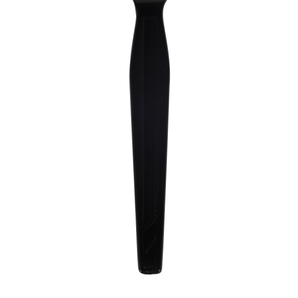 Karat PS Plastic Medium-Heavy Weight Tea Spoons Bulk Box - Black - 1,000 ct