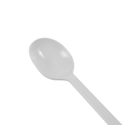 Karat PP Plastic Premium Extra Heavy Soup Spoon - White - 1,000 ct