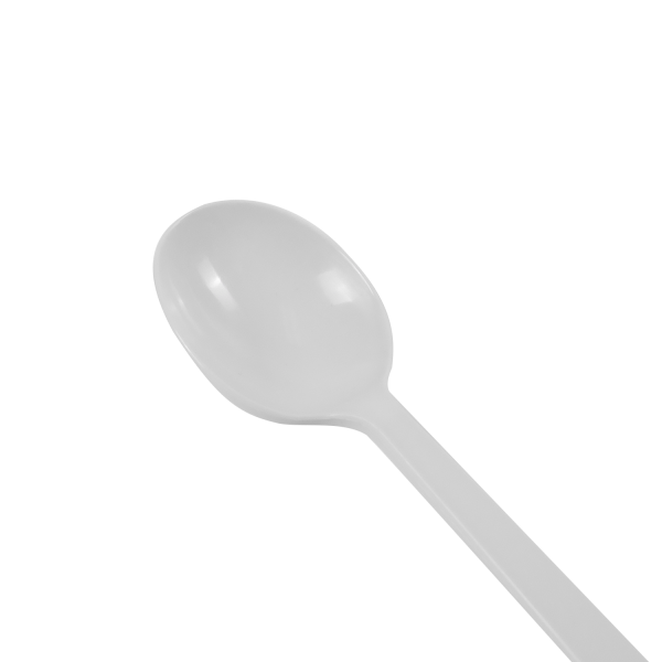 Karat PP Plastic Premium Extra Heavy Soup Spoon - White - 1,000 ct