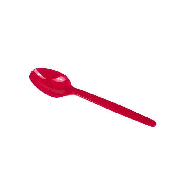 Karat PS Plastic Heavy Weight Tea Spoons - Red - 1,000 ct