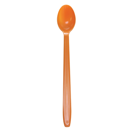 Karat PP Plastic Heavy Weight Soda Spoons - Orange - 1,000 ct