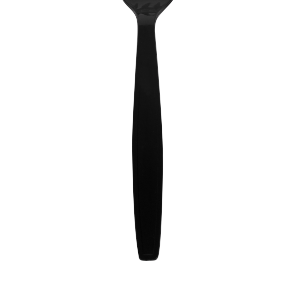 Karat PS Plastic Heavy Weight Forks Bulk Box - Black - 1,000 ct